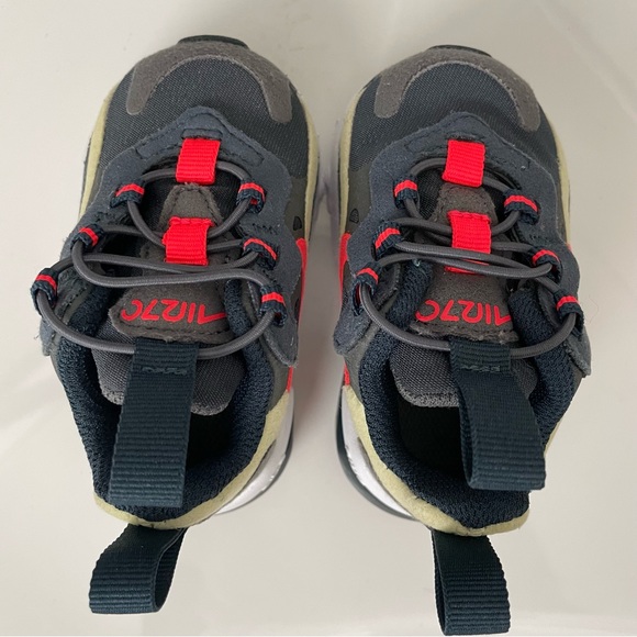 SOLD Nike Air Max 270 React TD Sneaker Size 2C - Picture 7 of 10